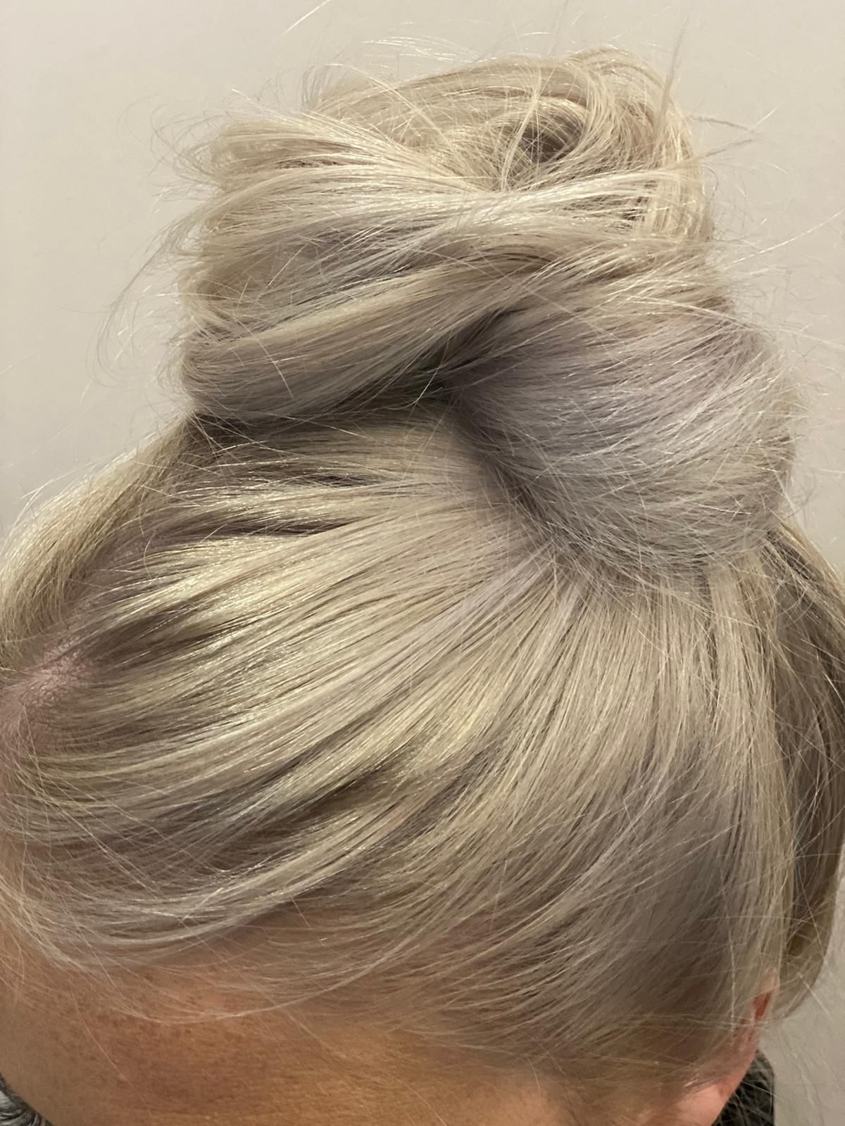 A gorgeously messy bun created in minutes